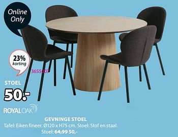 Promoties Gevninge stoel - Huismerk - Jysk - Geldig van 08/04/2024 tot 14/04/2024 bij Jysk