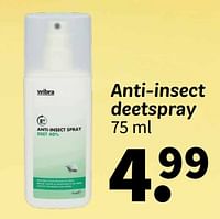Anti-insect deetspray-Huismerk - Wibra