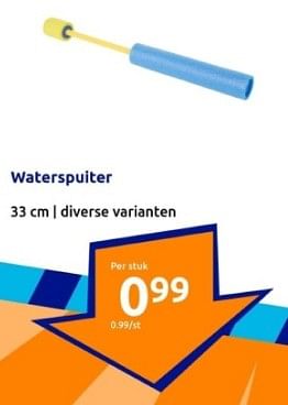Promoties Waterspuiter - Huismerk - Action - Geldig van 10/04/2024 tot 16/04/2024 bij Action