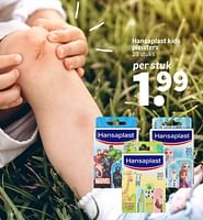Promoties Hansaplast kids pleisters - Hansaplast - Geldig van 08/04/2024 tot 21/04/2024 bij Wibra