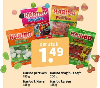 Promoties Haribo perziken - Haribo - Geldig van 08/04/2024 tot 21/04/2024 bij Wibra