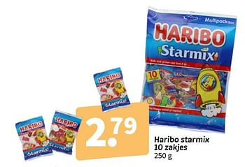 Promotions Haribo starmix - Haribo - Valide de 08/04/2024 à 21/04/2024 chez Wibra