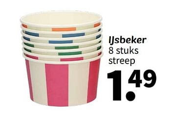 Promoties Ijsbeker - Huismerk - Wibra - Geldig van 08/04/2024 tot 21/04/2024 bij Wibra