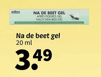 Promotions Na de beet gel - Produit maison - Wibra - Valide de 08/04/2024 à 21/04/2024 chez Wibra