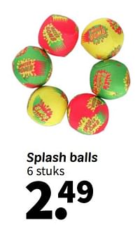Splash balls-Huismerk - Wibra