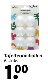 Tafeltennisballen-Huismerk - Wibra