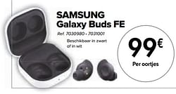 Samsung galaxy buds fe oortjes