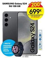 Promoties Samsung galaxy s24 5g 128 gb - Samsung - Geldig van 02/04/2024 tot 01/05/2024 bij Carrefour