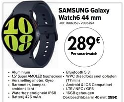 Samsung galaxy watch6 44 mm