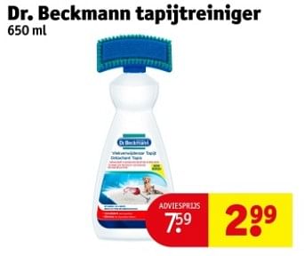 Promotions Dr.beckmann tapijtreiniger - Dr. Beckmann - Valide de 09/04/2024 à 21/04/2024 chez Kruidvat