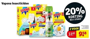 Promoties Dubbele mierenlokdoos - Vapona - Geldig van 09/04/2024 tot 21/04/2024 bij Kruidvat