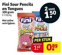 Fini sour pencils en tongues-Fini 