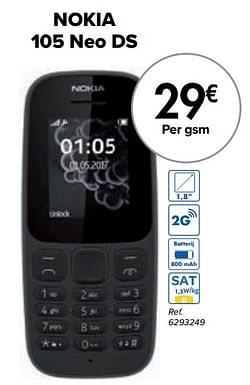 Nokia 105 neo ds