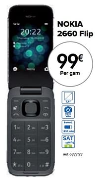 Nokia 2660 flip-Nokia
