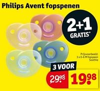 0+m fopspeen soothie-Philips
