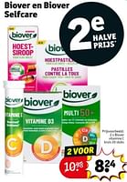 Promoties Biover vitamine c bruis - Biover - Geldig van 09/04/2024 tot 21/04/2024 bij Kruidvat