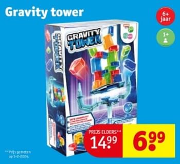 Promoties Gravity tower - Huismerk - Kruidvat - Geldig van 09/04/2024 tot 21/04/2024 bij Kruidvat