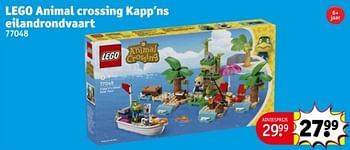 Promoties Lego animal crossing kapp`ns eilandrondvaart - Lego - Geldig van 09/04/2024 tot 21/04/2024 bij Kruidvat