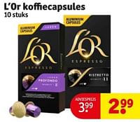 L`or koffiecapsules-Douwe Egberts