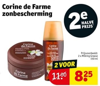 Promotions Milking grease - Corine de farme - Valide de 09/04/2024 à 21/04/2024 chez Kruidvat