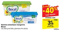 Promoties Spread light - Becel - Geldig van 10/04/2024 tot 22/04/2024 bij Carrefour