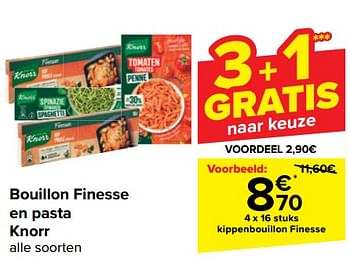 Promotions Kippenbouillon finesse - Knorr - Valide de 10/04/2024 à 22/04/2024 chez Carrefour