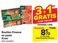 Promoties Kippenbouillon finesse - Knorr - Geldig van 10/04/2024 tot 22/04/2024 bij Carrefour