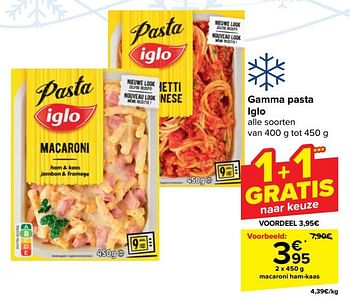 Promotions Macaroni ham kaas - Iglo - Valide de 10/04/2024 à 22/04/2024 chez Carrefour