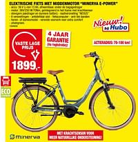 Elektrische fiets met middenmotor minerva e power-Minerva