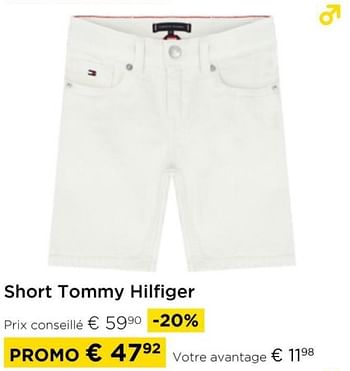 Promoties Short tommy hilfiger - Tommy Hilfiger - Geldig van 01/04/2024 tot 30/04/2024 bij Molecule