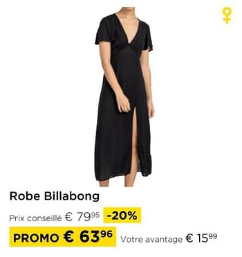 Promotions Robe billabong - Billabong - Valide de 01/04/2024 à 30/04/2024 chez Molecule
