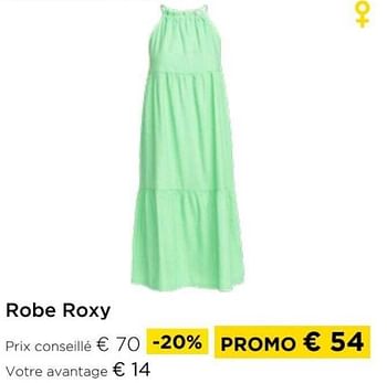 Promotions Robe roxy - Roxy - Valide de 01/04/2024 à 30/04/2024 chez Molecule