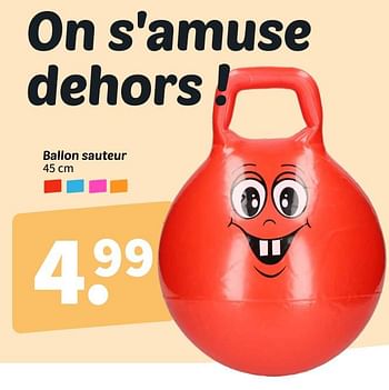 Promoties Ballon sauteur - Huismerk - Wibra - Geldig van 08/04/2024 tot 21/04/2024 bij Wibra