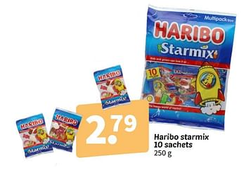 Promotions Haribo starmix - Haribo - Valide de 08/04/2024 à 21/04/2024 chez Wibra