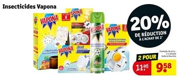 Promotions Double boîte à fourmis - Vapona - Valide de 09/04/2024 à 21/04/2024 chez Kruidvat