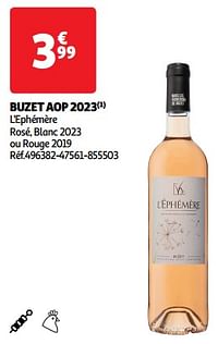 Buzet aop 2023-Rosé wijnen