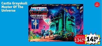Promotions Castle grayskull master of the universe - Produit maison - Kruidvat - Valide de 09/04/2024 à 21/04/2024 chez Kruidvat