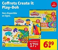 Promotions Coffrets create it play-doh - Hasbro - Valide de 09/04/2024 à 21/04/2024 chez Kruidvat