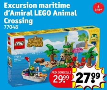 Promotions Excursion maritime d’amiral lego animal crossing - Lego - Valide de 09/04/2024 à 21/04/2024 chez Kruidvat