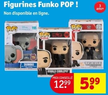 Promotions Figurines funko pop ! - Pop - Valide de 09/04/2024 à 21/04/2024 chez Kruidvat