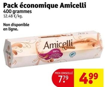 Promoties Pack économique amicelli - Amicelli - Geldig van 09/04/2024 tot 21/04/2024 bij Kruidvat