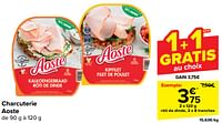 Promotions Rôti de dinde - Aoste - Valide de 10/04/2024 à 22/04/2024 chez Carrefour