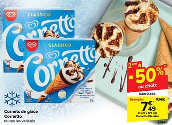 Promoties Cornetto classico - Ola - Geldig van 10/04/2024 tot 22/04/2024 bij Carrefour
