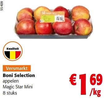 Promoties Boni selection appelen magic star mini - Boni - Geldig van 10/04/2024 tot 23/04/2024 bij Colruyt