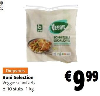 Promotions Boni selection veggie schnitzels - Boni - Valide de 10/04/2024 à 23/04/2024 chez Colruyt
