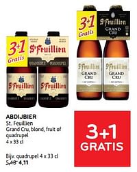 Abdijbier st. feuillien 3+1 gratis-St.Feuillien