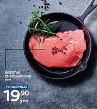 Biefstuk chateaubriand rund-Huismerk - Alvo