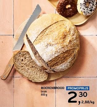 Promotions Boerenbrood - Produit maison - Alvo - Valide de 10/04/2024 à 23/04/2024 chez Alvo