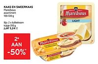 Kaas en smeerkaas maredsous 2e aan -50%-Maredsous