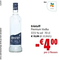Eristoff premium vodka-Eristoff